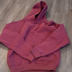 Comfort maroon sweatshirt